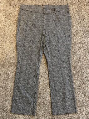 Maurices Bengaline Tweed Mid Rise Bootcut Pants 24W Long NWOT